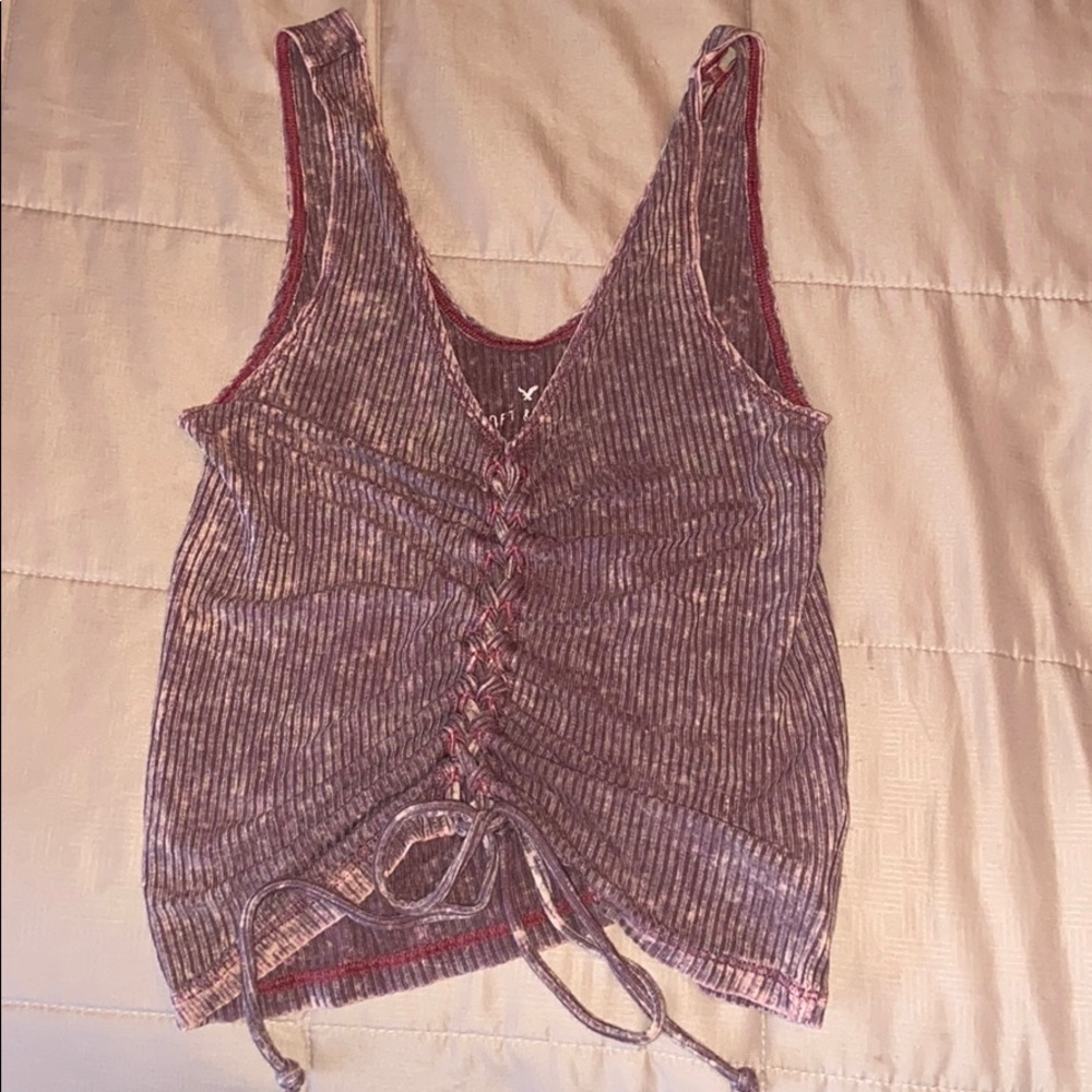 Ribbed tank top